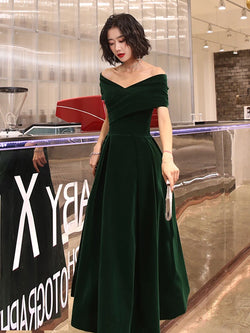 Lautaro Spring Long Luxury Elegant Wine Red Soft Velvet Evening Party Wedding Dresses for Women 2022 Off Shoulder Maxi Dress